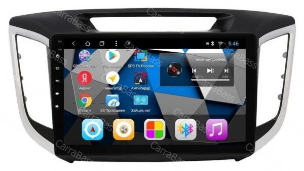 Магнитола Hyundai Creta (2016+) Android 9.0 2/16GB IPS модель CB3024T3